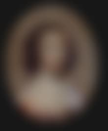 Queen Henrietta Maria wearing red dress with lace collar (preview)