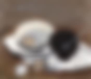 Still life of dish and eggs (preview)