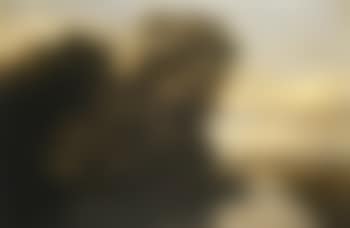 Wooded river landscape with fishermen in a punt by cottage (preview)