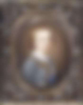 Young boy, facing right, in gold-bordered coat and waistcoat (preview)