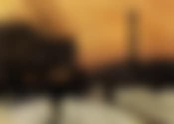 Place du Chatelet under snow, Paris (preview)