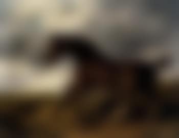 Startled hunter in a landscape (preview)