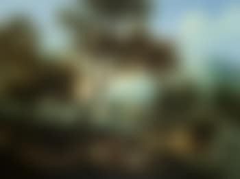 Landscape with mounted soldiers departing from their fortress (preview)