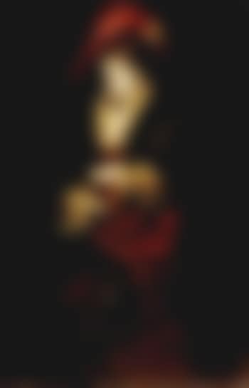 Portrait of lady in red hat (preview)