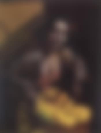 Portrait of dark-haired beauty (preview)