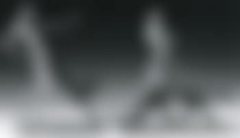 Nude girl with panther on lead (preview)