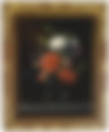 Flowers in glass vase (preview)