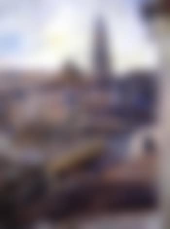 Cathedral, Toledo, evening (preview)