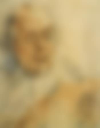 Head and shoulders study of old man singing from book (preview)