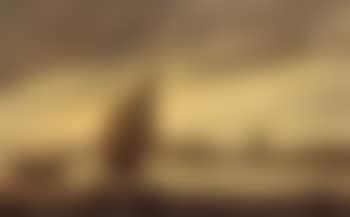 Scene at sunrise of Haarlemmermeer (preview)