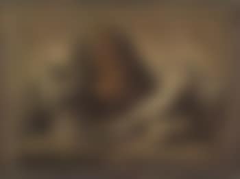 Two satyrs sitting beside bronze sculpted urn. Satyr playing flute seated beside a nymph (preview)