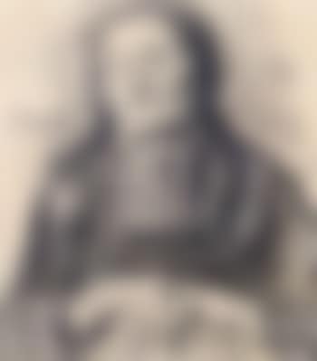Old woman holding a knotted rope (preview)
