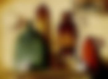 Still life with green bottle (preview)