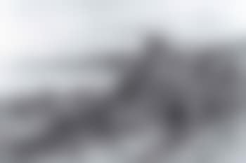 Castle ruin by an Italian lake (preview)