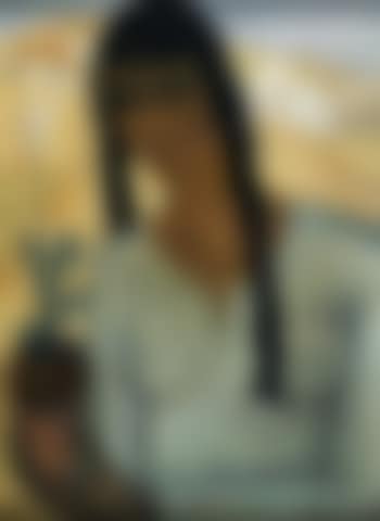 Girl with plant (preview)