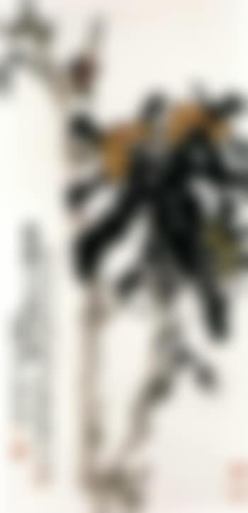 Bird on pipa branch (preview)