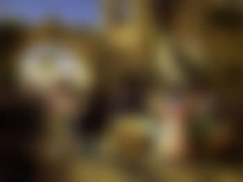 Roman citizens drinking and dancing by an inn (preview)