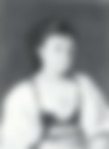 Portrait of girl in white blouse and national costume (preview)