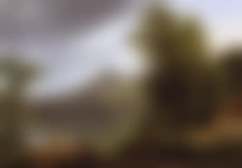 Peasants and cows by the side of lake (preview)