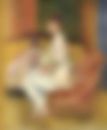 Nu assis ou le repos - seated nude (preview)