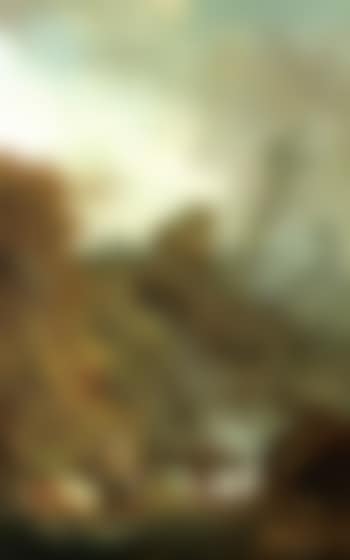 Italianate landscape with peasants on bridge (preview)