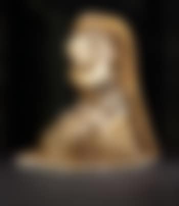 Femme se coiffant (preview)