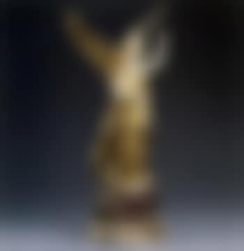 Figure of Justice wearing helmet and breast plate (preview)