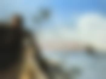 Mediterranean coastal scene (preview)
