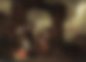 Peasants drinking and dancing before ruins (preview)