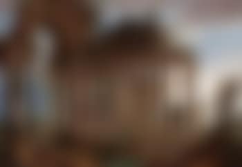 Italian landscape with ruins (preview)