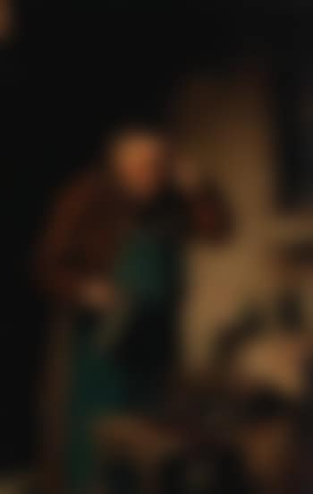Broken wine bottles. Rosary beads (preview)