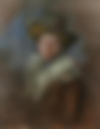 Portrait de femme au chapeau (preview)