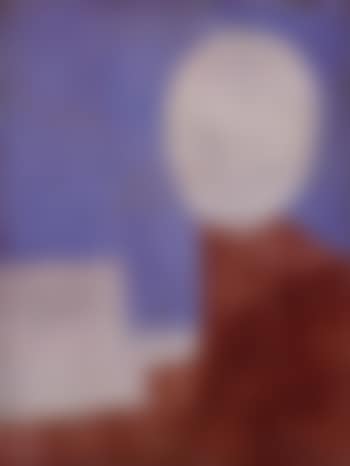 Composition bleu, marron et blanc (preview)