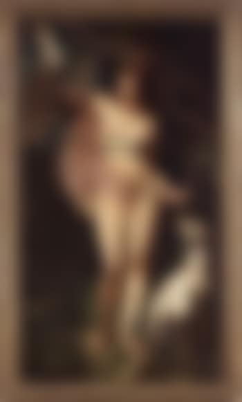 Diana with hunting dog (preview)