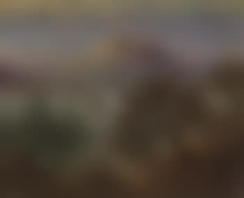Mountain landscape with lake in evening light (preview)