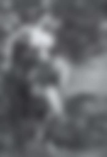 Standing female nude under tree (preview)