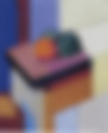 Still life with apples and orange (preview)