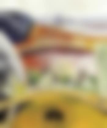 Cubist landscape with Daneborg in background (preview)