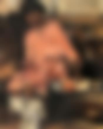 Manuelita with kachina (preview)