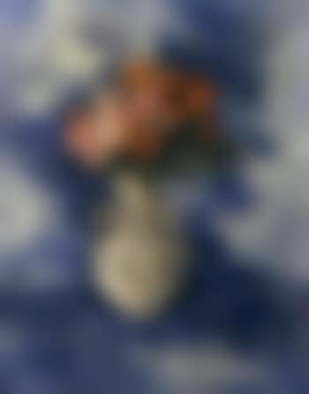 Still life of white and pink flowers in a white jug (preview)