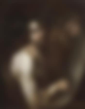 Orpheus playing his violin in painted oval (preview)