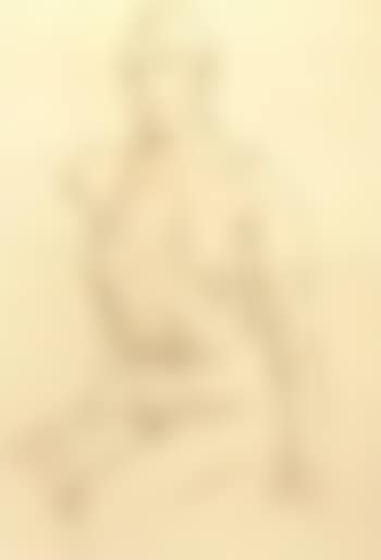 Seated female nude. Standing man (preview)