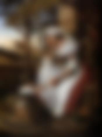 Italian woman with child and spindle (preview)