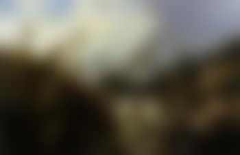 Stream in mountain landscape, storm approaching (preview)