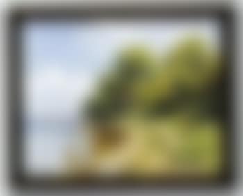 Coastal landscape with sailing vessels, Bramsnaesvig (preview)