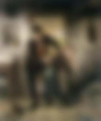 Village school - teacher punishing pupil (preview)