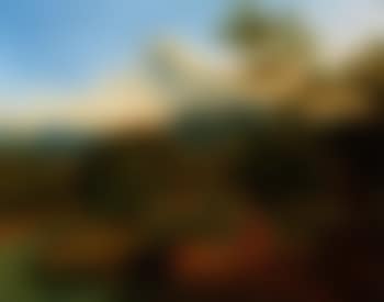 Classical landscape with a man fighting off a serpent (preview)