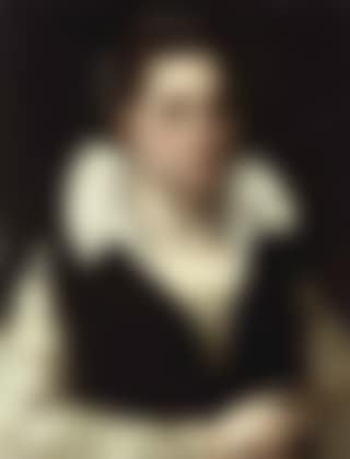 Portrait of lady half length with brooch in right hand (preview)