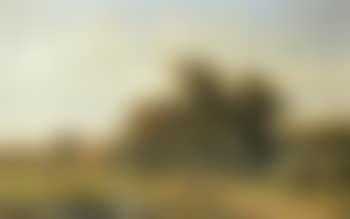 Figures resting on a path in an extensive wooded landscape (preview)