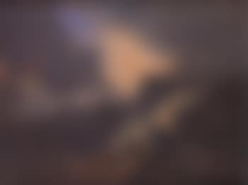Dramatic landscape with figures on mountain path, an archer in the clouds (preview)